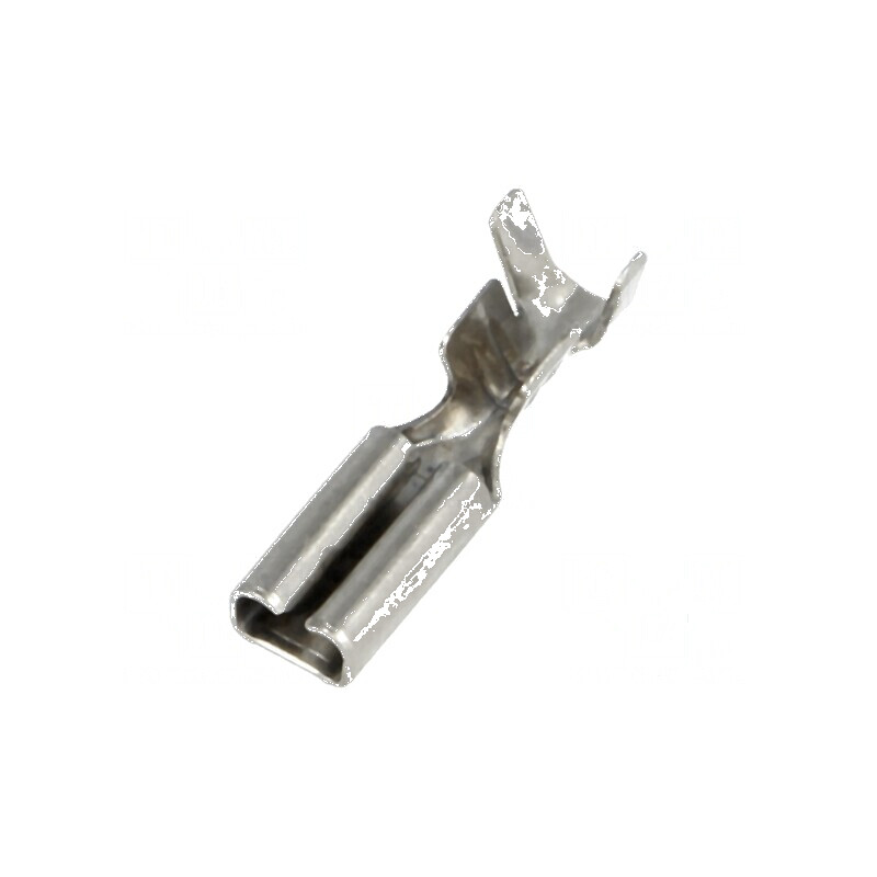 Terminal plat 2,8mm mamă 0,5-1,25mm² crimpat pe cablu | Electronic-mag.ro | Componente Electronice