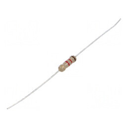 Rezistor carbon THT 1,2kΩ 500mW ±5% Ø3x9mm axial | Electronic-mag.ro | Componente Electronice
