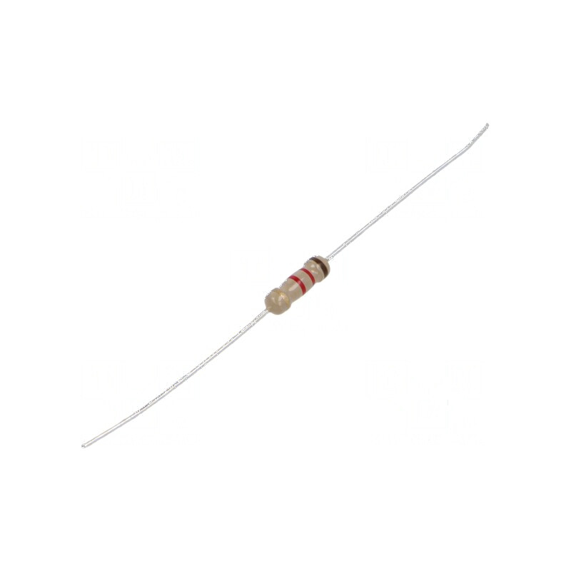 Rezistor carbon THT 1,2kΩ 500mW ±5% Ø3x9mm axial | Electronic-mag.ro | Componente Electronice