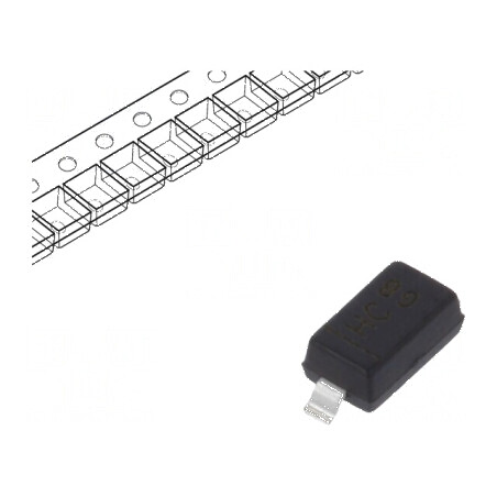 Diodă Zener 0,5W 3,3V SMD SOD123 - o unitate | Electronic-mag.ro | Componente Electronice