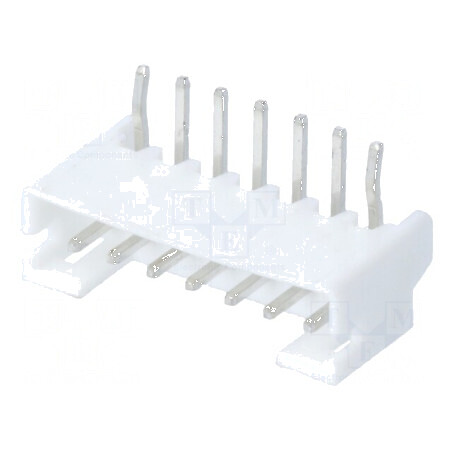 Conector cablu-placă soclu tată PIN 7 Pas 2mm THT 100V 2A | Electronic-mag.ro | Componente Electronice
