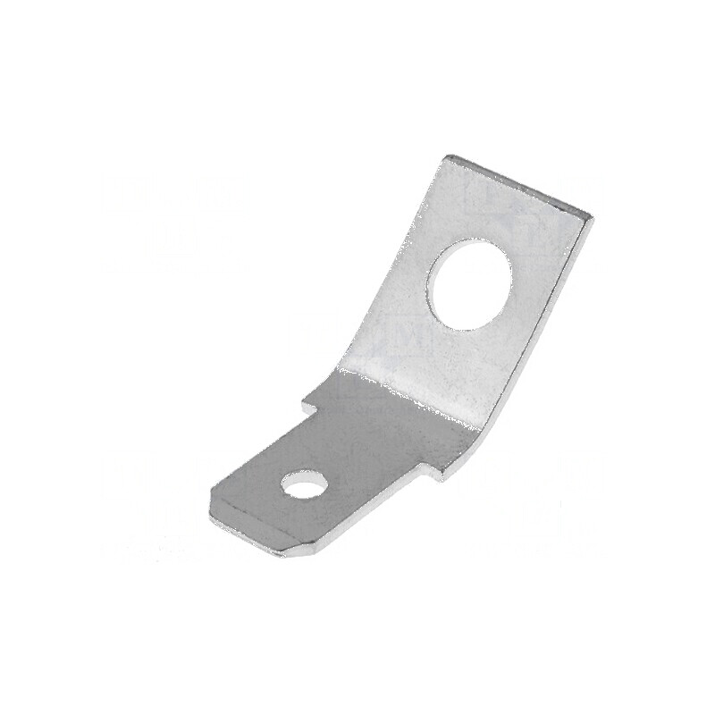 Terminal plat 6,3mm 0,8mm tată M4 alamă cositorită | Electronic-mag.ro | Componente Electronice