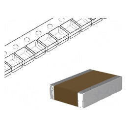 Condensator ceramic MLCC 2,2uF 10V X5R ±10% SMD 0402 | Electronic-mag.ro | Componente Electronice