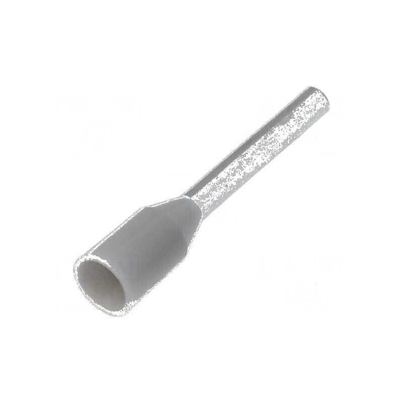 Vârf tub de capăt izolată cupru 0,75mm² 10mm cositorit gri | Electronic-mag.ro | Componente Electronice Vârf tub de capăt izolată cupru 0,75mm² 10mm cositorit gri | Electronic-mag.ro | Componente Electronice