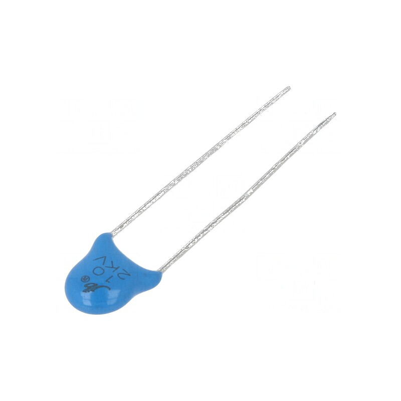 Condensator ceramic 10pF 2kVDC UJ ±10% 5mm | Electronic-mag.ro | Componente Electronice