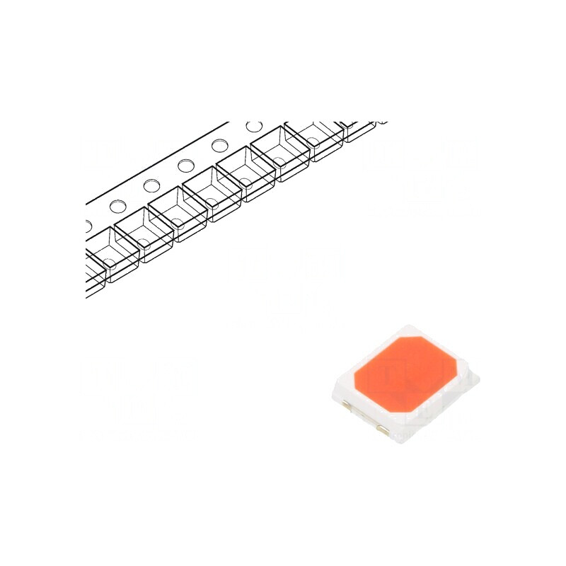 LED SMD 2835 roșie 10-20lm 3,5x2,8x0,8mm 120° 150mA 500mW | Electronic-mag.ro | Componente Electronice LED SMD 2835 roșie 10-20lm 3,5x2,8x0,8mm 120° 150mA 500mW | Electronic-mag.ro | Componente Electronice