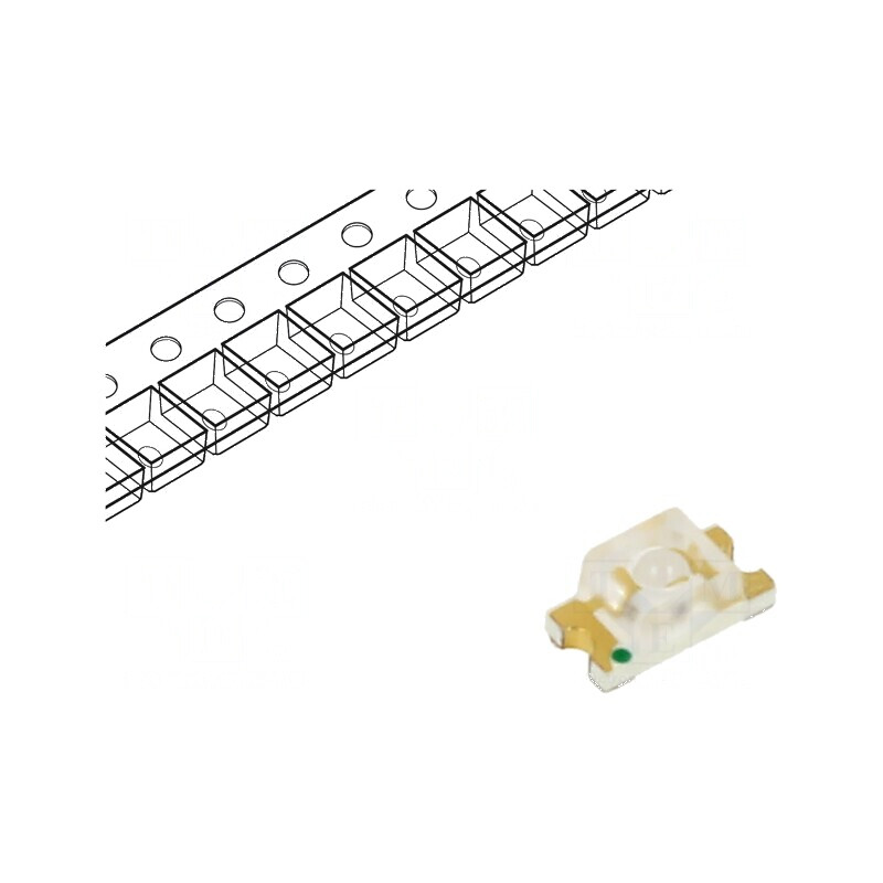 LED SMD 2012 Verde 270mcd 525nm 20mA 120° | Electronic-mag.ro | Componente Electronice LED SMD 2012 Verde 270mcd 525nm 20mA 120° | Electronic-mag.ro | Componente Electronice