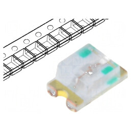 LED SMD 0805 Albastru 42-80mcd 120° 20mA 108mW | Electronic-mag.ro | Componente Electronice