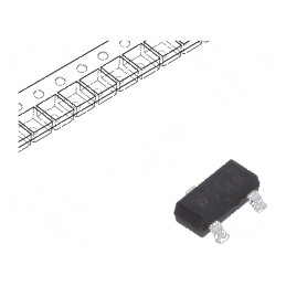 Tranzistor NPN bipolar 80V 0,5A SOT23 TO236AB | Electronic-mag.ro | Componente Electronice