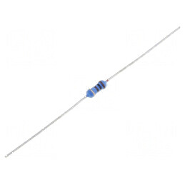 Rezistor metal THT 1,5kΩ 1W ±5% Ø2,5x6,5mm 350ppm/°C | Electronic-mag.ro | Componente Electronice
