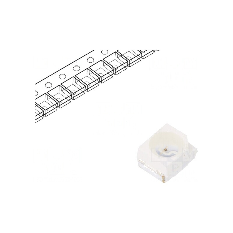 LED SMD 3528 PLCC2 Galben-Verde 28-120mcd 3,5x2,8x1,8mm 120° | Electronic-mag.ro | Componente Electronice