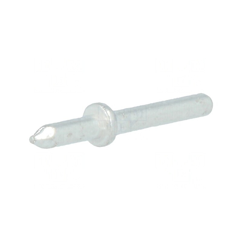 Vârf pin de lipire THT cositorit nichelat alamă 1mm | Electronic-mag.ro | Componente Electronice