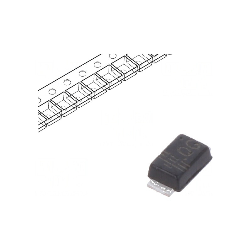 Diodă redresoare SMD 400V 1A DO219AD | Electronic-mag.ro | Componente Electronice