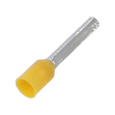 Vârf tub capăt izolată cupru 1,5mm² 12mm cositorit | Electronic-mag.ro | Componente Electronice
