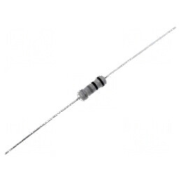 Rezistor carbon THT 120kΩ 0,5W ±5% axial Ø3x9mm | Electronic-mag.ro | Componente Electronice