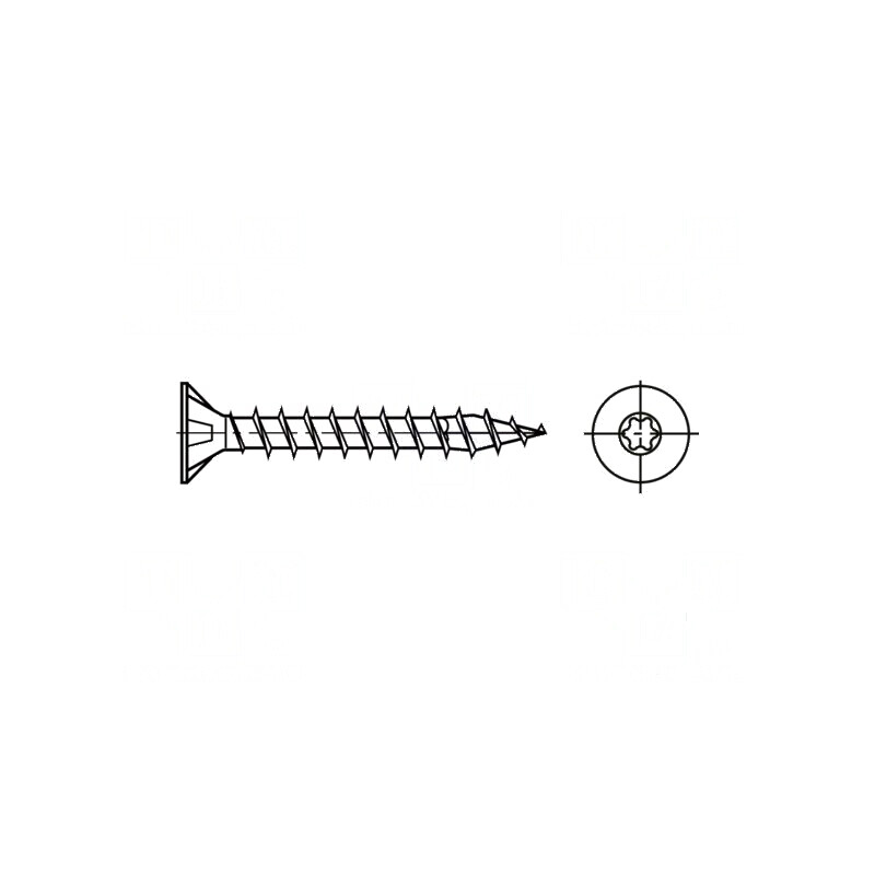 Şurub lemn 4x15 Torx TX20 oţel călit SPAX | Electronic-mag.ro | Componente Electronice