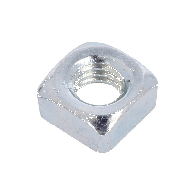 Piuliță pătrată M6 oțel zincat 5mm 10mm BN 147 | Electronic-mag.ro | Componente Electronice