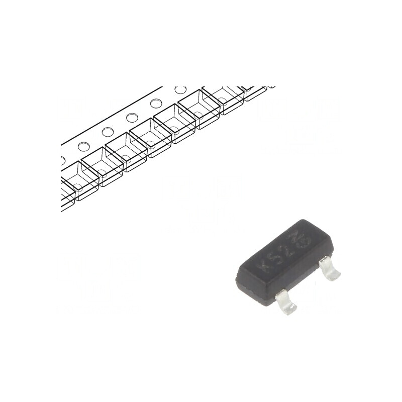 Diodă SMD 85V 0,16A 3us SOT23 Ufmax 1,1V | Electronic-mag.ro | Componente Electronice