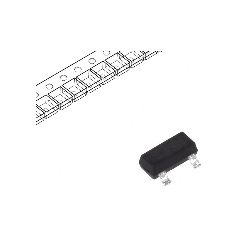 Diodă SMD 70V 0,25A 6ns SOT23 | Electronic-mag.ro | Componente Electronice