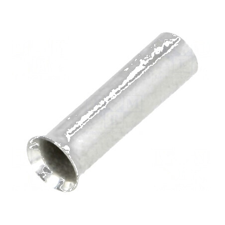 Vârf tub capăt neizolat cupru 4mm2 12mm cositorit crimpat | Electronic-mag.ro | Componente Electronice