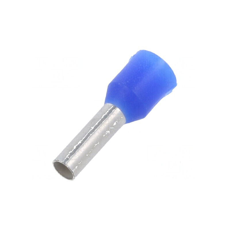 Vârf tub de capăt izolată cupru 2,5mm² 8mm cositorit crimpat | Electronic-mag.ro | Componente Electronice