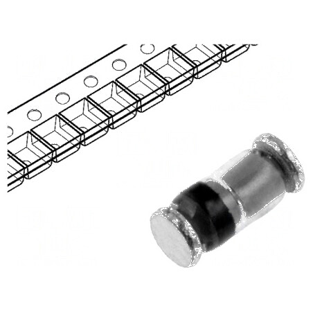 Diodă Zener 6,8V 0,4/0,5W SMD SOD80C | Electronic-mag.ro | Componente Electronice