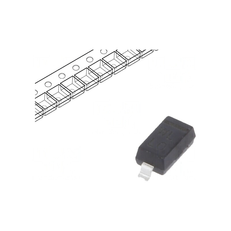 Diodă Zener 0,5W 15V SMD SOD123 | Electronic-mag.ro | Componente Electronice