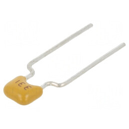 Condensator ceramic 330pF 50V C0G NP0 ±10% THT 5mm | Electronic-mag.ro | Componente Electronice