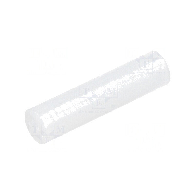 Bucşă de distanţare LED 5mm naturală 20mm | Electronic-mag.ro | Componente Electronice
