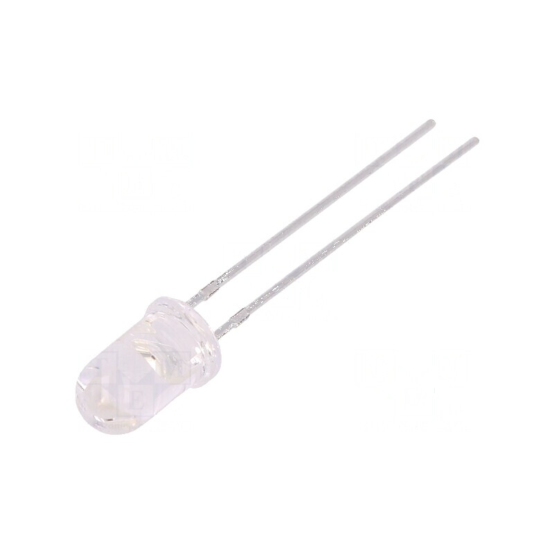 LED 5mm roșie convexă 250-400mcd 15° | Electronic-mag.ro | Componente Electronice