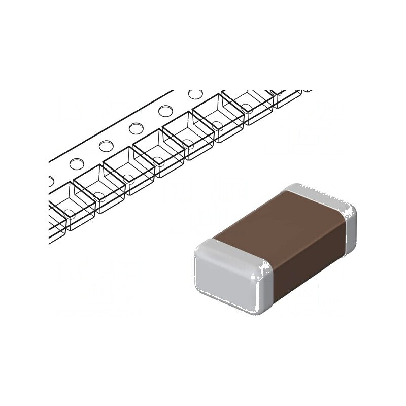 Condensator ceramic MLCC 0,1pF 50V C0G SMD ±0,05pF | Electronic-mag.ro | Componente Electronice