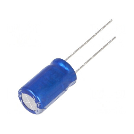 Condensator electrolitic THT 150uF 16V Ø6,3x11,5mm ±20% | Electronic-mag.ro | Componente Electronice