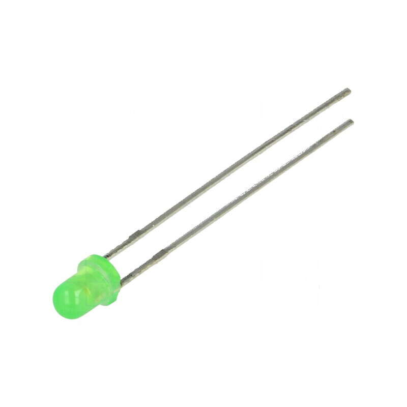 LED 3mm Verde Convex 4÷11mcd 34° | Electronic-mag.ro | Componente Electronice LED 3mm Verde Convex 4÷11mcd 34° | Electronic-mag.ro | Componente Electronice