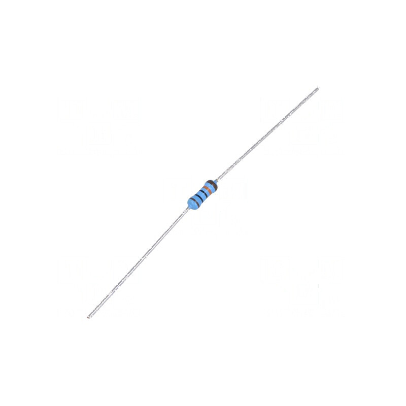Rezistor thin film THT 100kΩ 600mW ±1% Ø2,5x6,5mm 50ppm/°C | Electronic-mag.ro | Componente Electronice