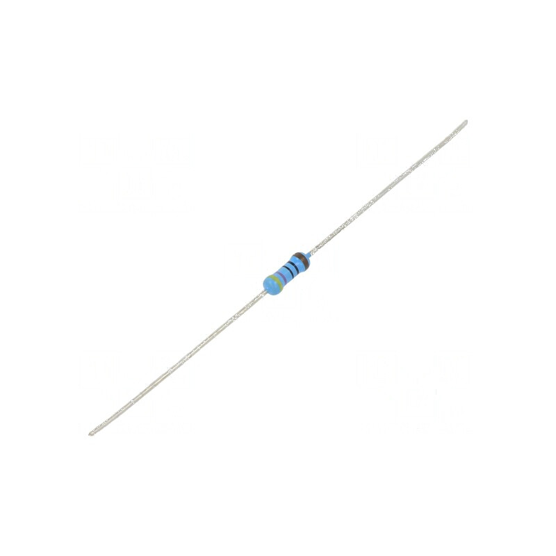 Rezistor thin film THT 470Ω 600mW ±1% Ø2,5x6,5mm -55÷155°C | Electronic-mag.ro | Componente Electronice