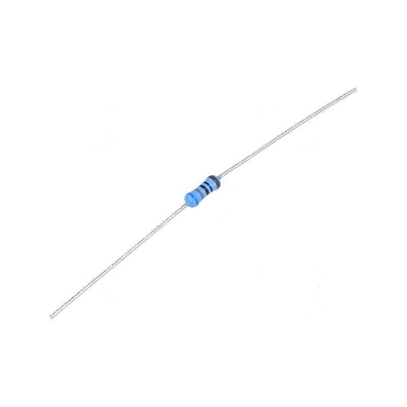 Rezistor thin film THT 680Ω 600mW ±1% Ø2,5x6,5mm 50ppm/°C | Electronic-mag.ro | Componente Electronice
