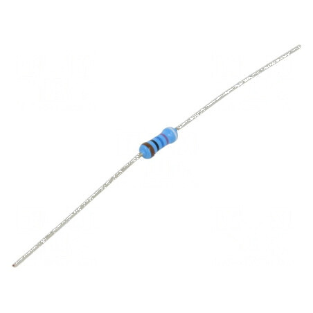 Rezistor thin film THT 976Ω 600mW ±1% Ø2,5x6,5mm 50ppm/°C | Electronic-mag.ro | Componente Electronice