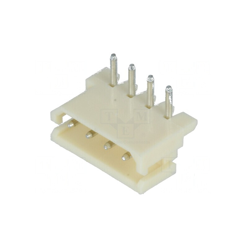 Conector cablu-placă soclu tată A2506 2,5mm 4 PIN THT 250V | Electronic-mag.ro | Componente Electronice
