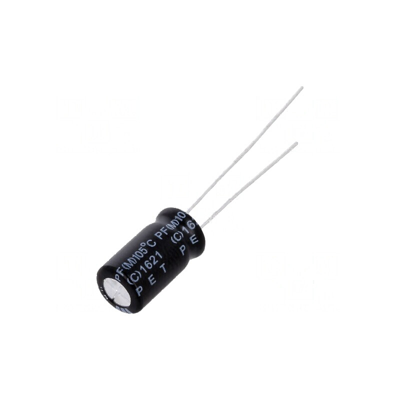 Condensator electrolitic THT 47uF 50V 6.3x11mm ±20% 2000h | Electronic-mag.ro | Componente Electronice