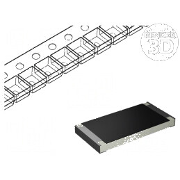 Rezistor SMD 2512 470Ω 1W ±1% -55÷155°C 100ppm/°C | Electronic-mag.ro | Componente Electronice