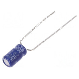 Condensator electrolitic THT 22uF 16VDC 4x7mm 5mm Raster | Electronic-mag.ro | Componente Electronice