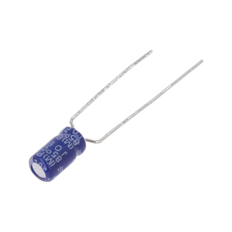 Condensator electrolitic THT 22uF 16VDC 4x7mm 5mm Raster | Electronic-mag.ro | Componente Electronice