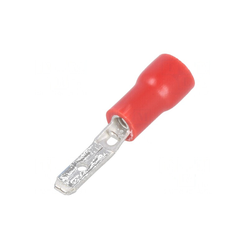 Terminal plat 2,8mm 0,8mm tată pentru cablu 0,5÷1mm2 crimpat | Electronic-mag.ro | Componente Electronice
