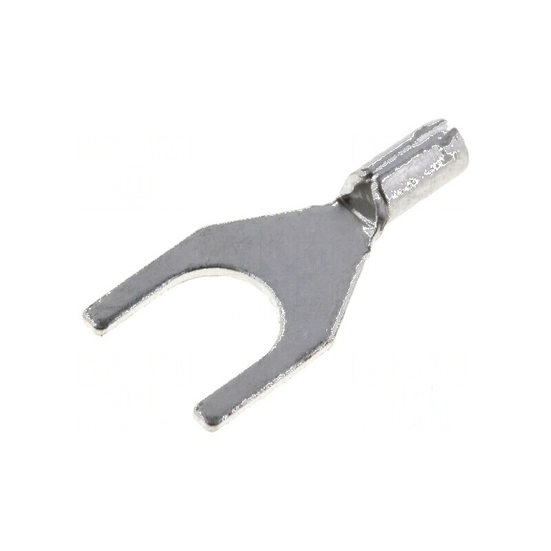 Furcă M4 0,1-0,5mm² crimpat pe cablu neizolat cositorit | Electronic-mag.ro | Componente Electronice