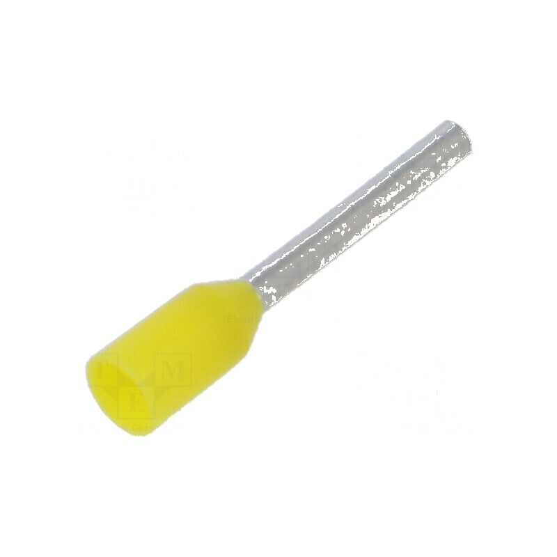 Vârf tub de capăt izolată cupru 0,5mm2 10mm cositorit | Electronic-mag.ro | Componente Electronice