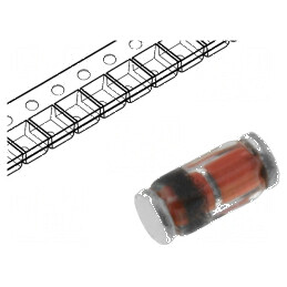 Diodă Zener 0,5W 2,7V SMD MiniMELF SOD80 | Electronic-mag.ro | Componente Electronice