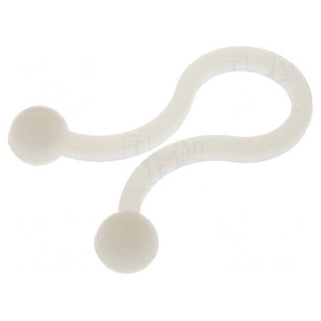 Clipsuri pentru cablu 7,6-16,3mm din poliamidă naturală | Electronic-mag.ro | Componente Electronice