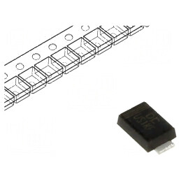 Diodă redresoare SMD 800V 1A 75ns SMA flat Ufmax 1,7V | Electronic-mag.ro | Componente Electronice