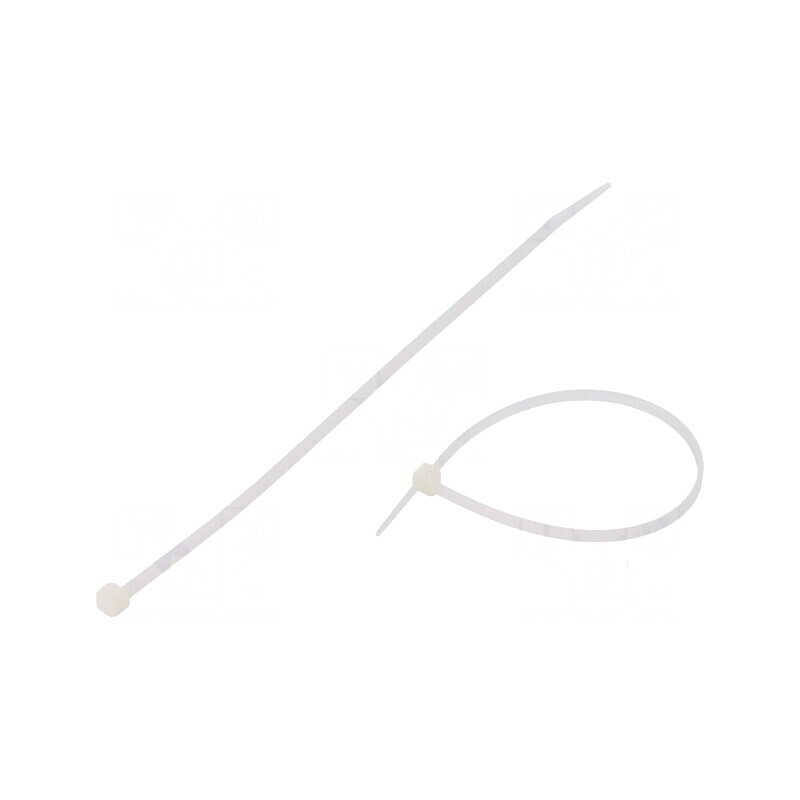 Colier de strângere poliamidă L: 203mm W: 3,6mm 176,5N | Electronic-mag.ro | Componente Electronice