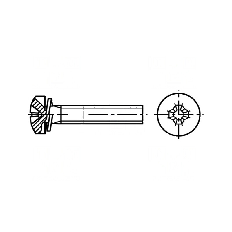 Şurub M2.5x10mm Cap Rotund Phillips PH1 Oţel Zincat | Electronic-mag.ro | Componente Electronice